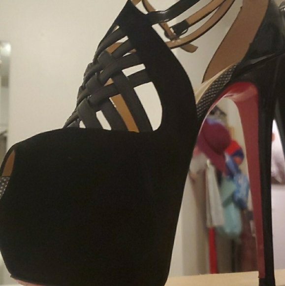 Carlota  160 veau vel/patent  authentic CL 38.5 - Picture 15 of 16